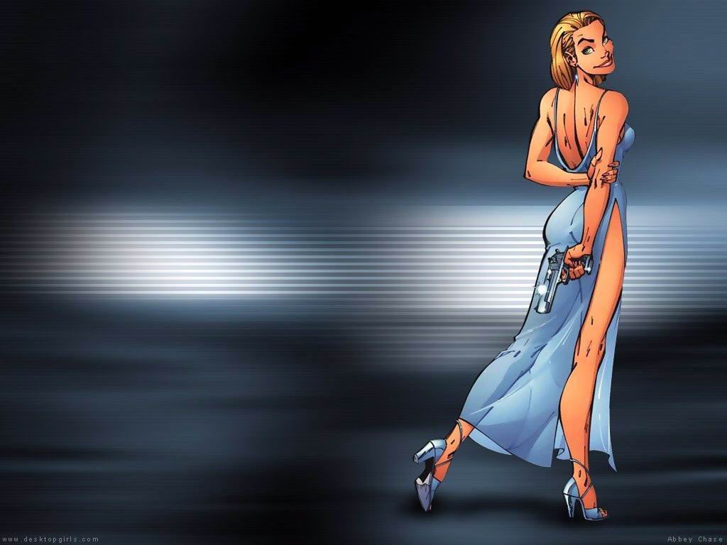 comic danger girl_robe 